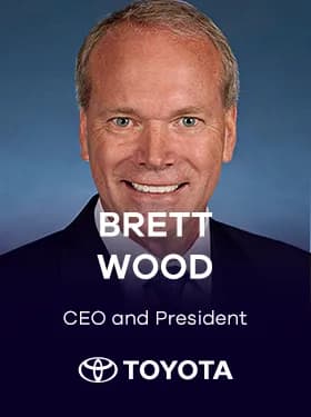 Brett Wood CEO and President at Toyota