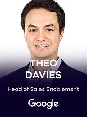 Theo Davies Head of Sales Enablement at Google