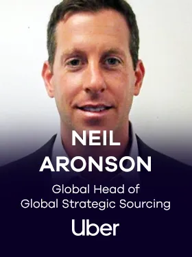 Neil Aronson Global Head of Global Strategic Sourcing at Uber