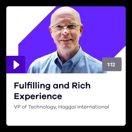 VP of Technology at Haggai International