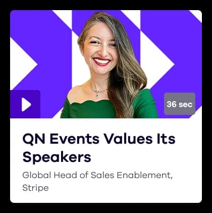 Global Head of Sales Enablement at Stripe